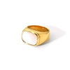 Yves Mother of Pearl Ring