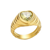 Anello Cuore di Oliva Elka